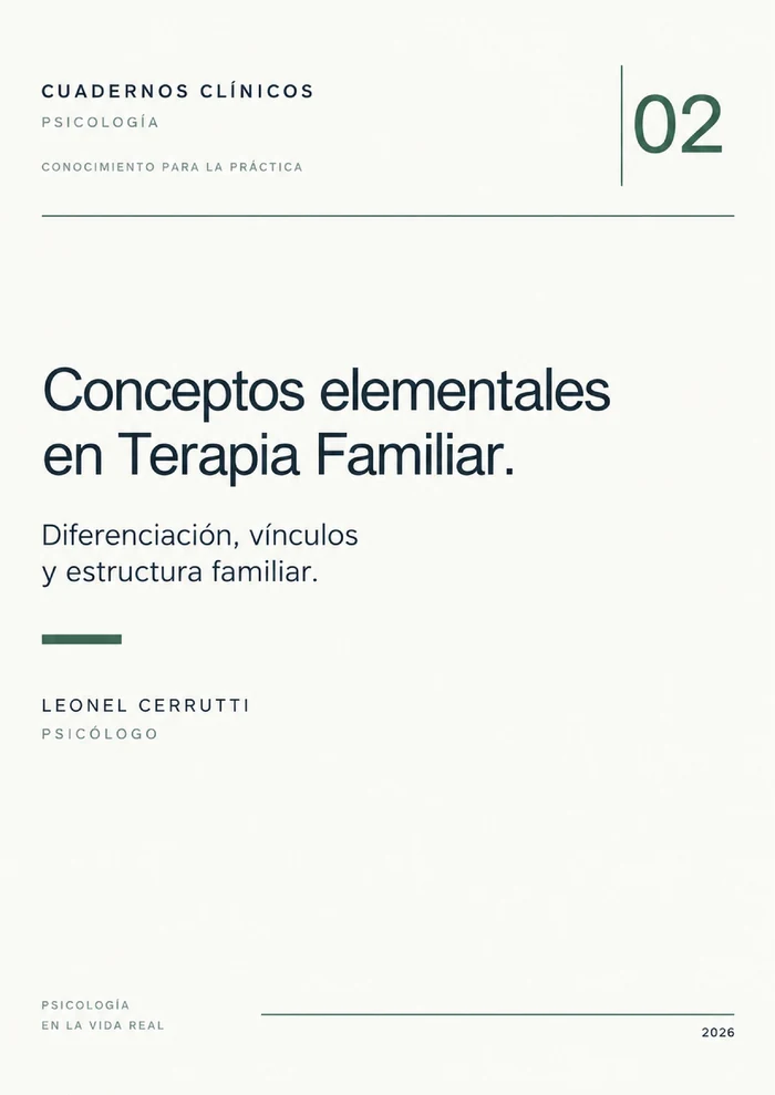 Portada de Cuadernos Clínicos 02: Conceptos elementales en Terapia Familiar