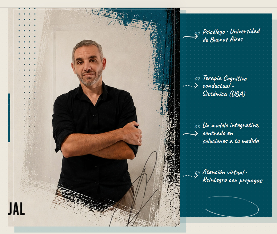 Leonel Cerrutti, psicólogo