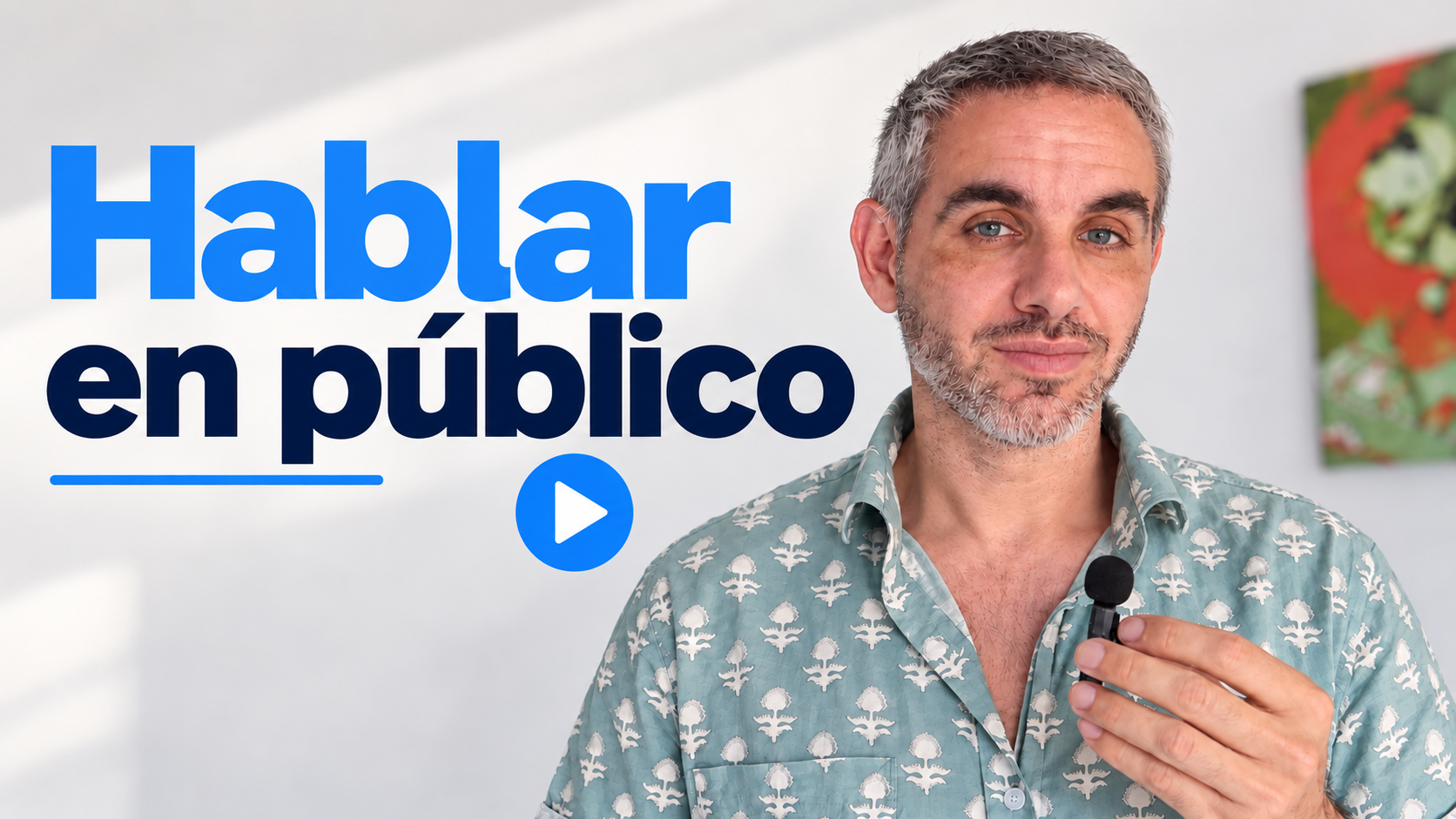 Portada del video sobre hablar en público